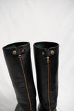 Knee high Roots Leather Riding Boots