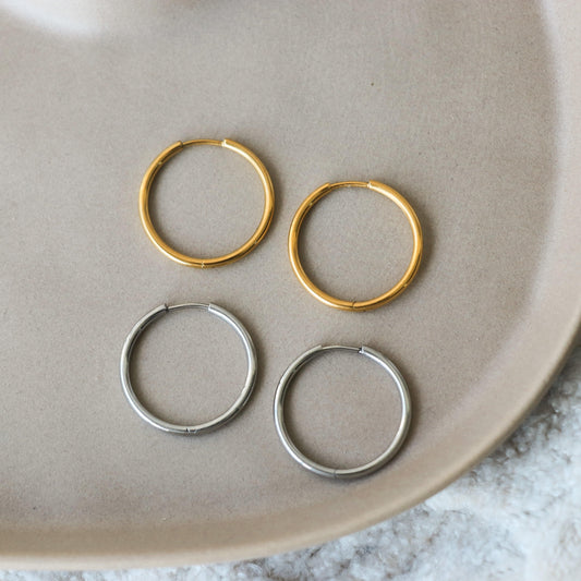 Horace Big Hoop Earrings