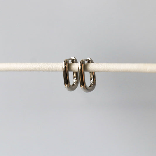 Horace Rectangular Hoop Earrings