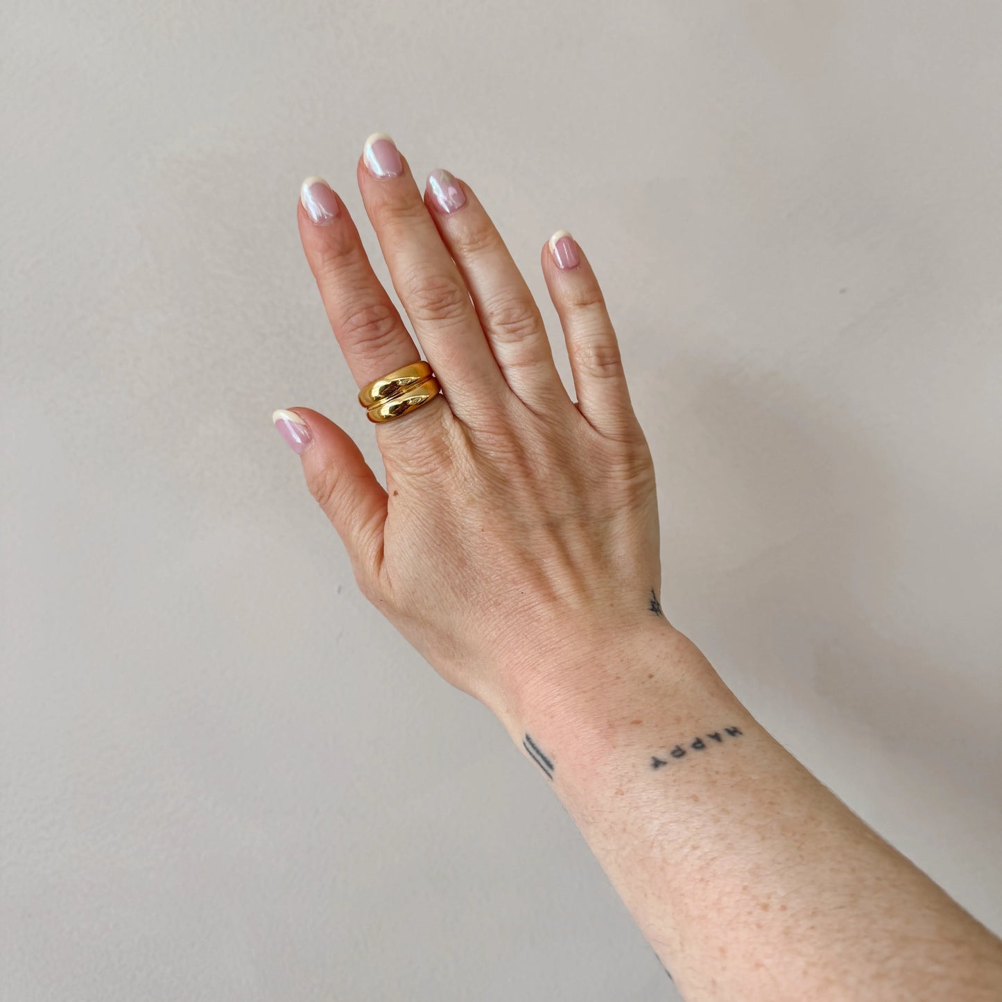 Horace - The Sosio - Gold Bubble ring