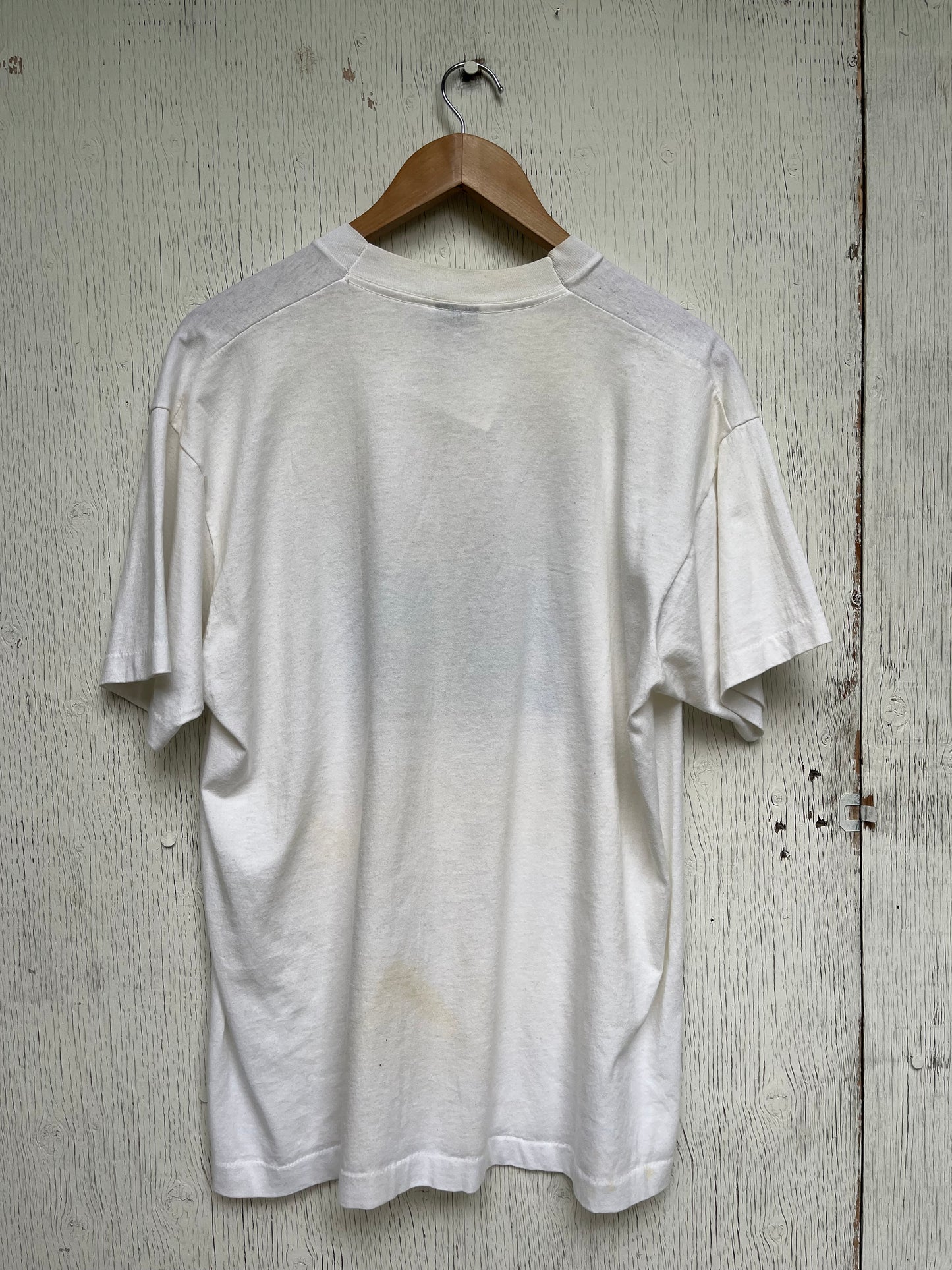 Vintage Fruit Of The Loom Minnesota State Lottery Graphic T-Shirt / Made In USA / White