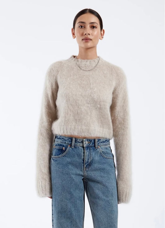 Dr. Denim Mohair Sweater