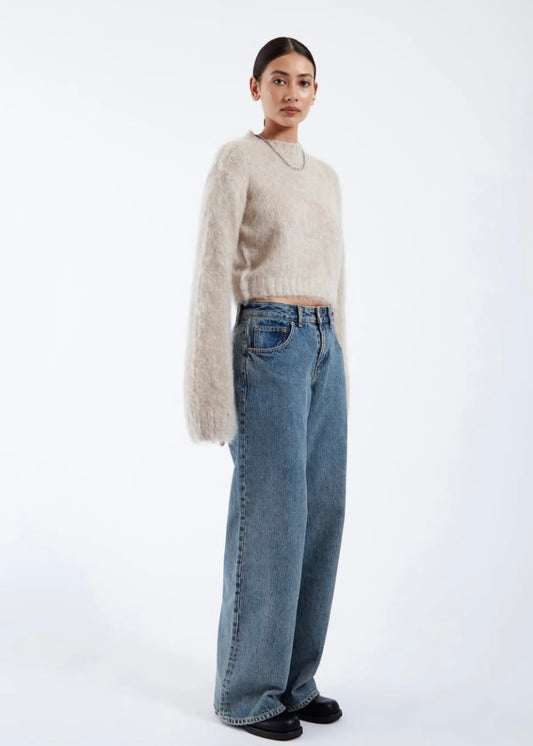 Dr. Denim Mohair Sweater