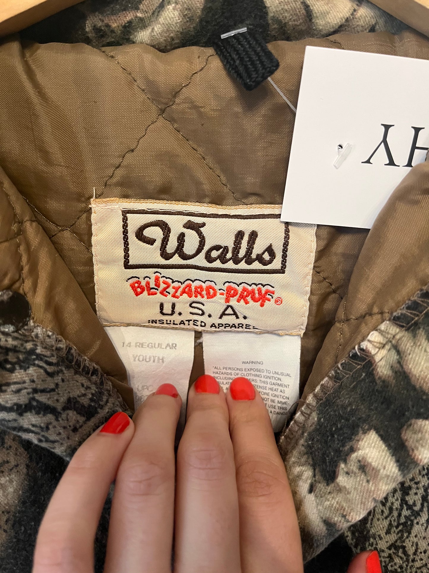 Walls Hunting Camo Coverall