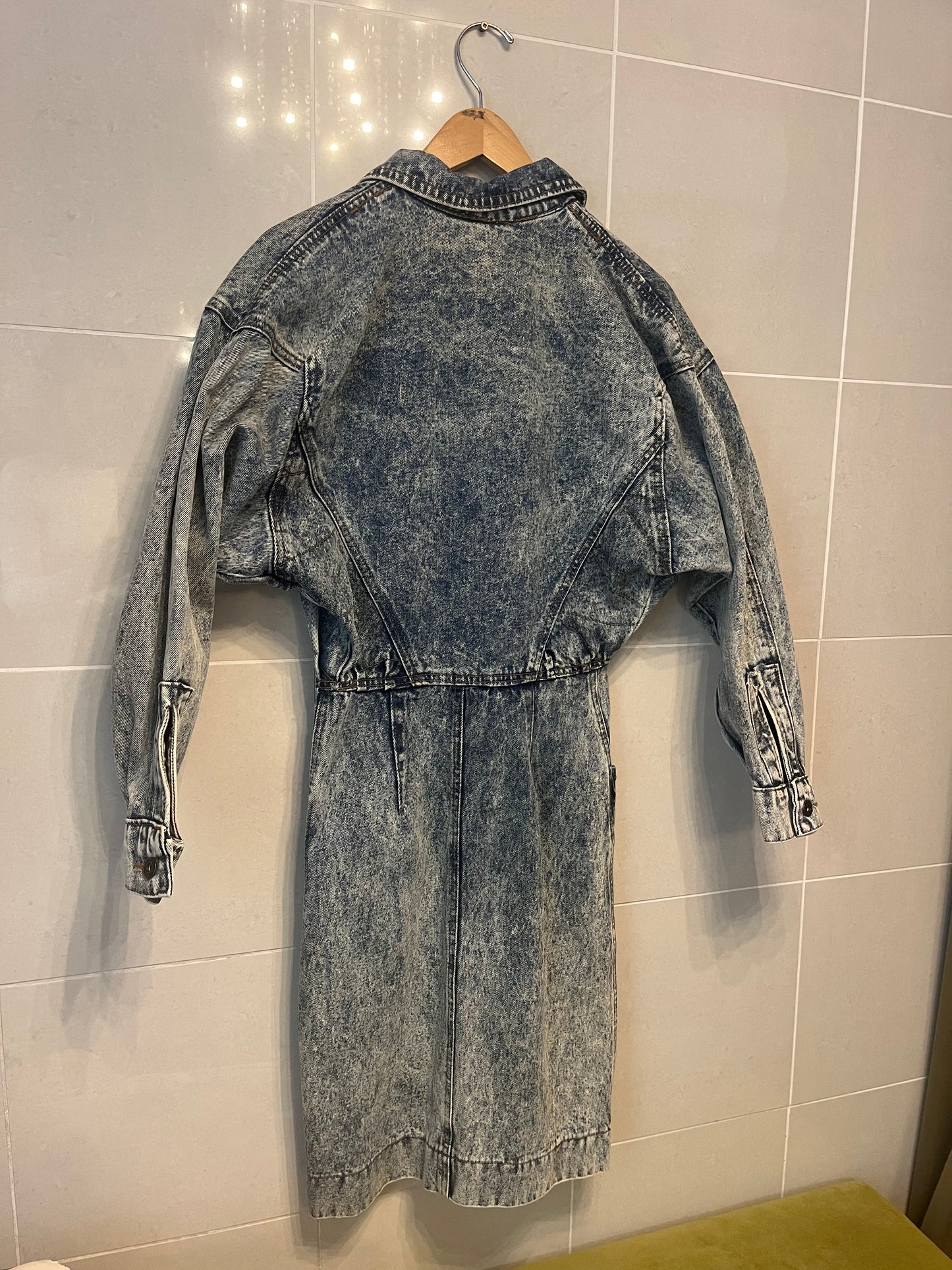 80s Acid Wash Dress