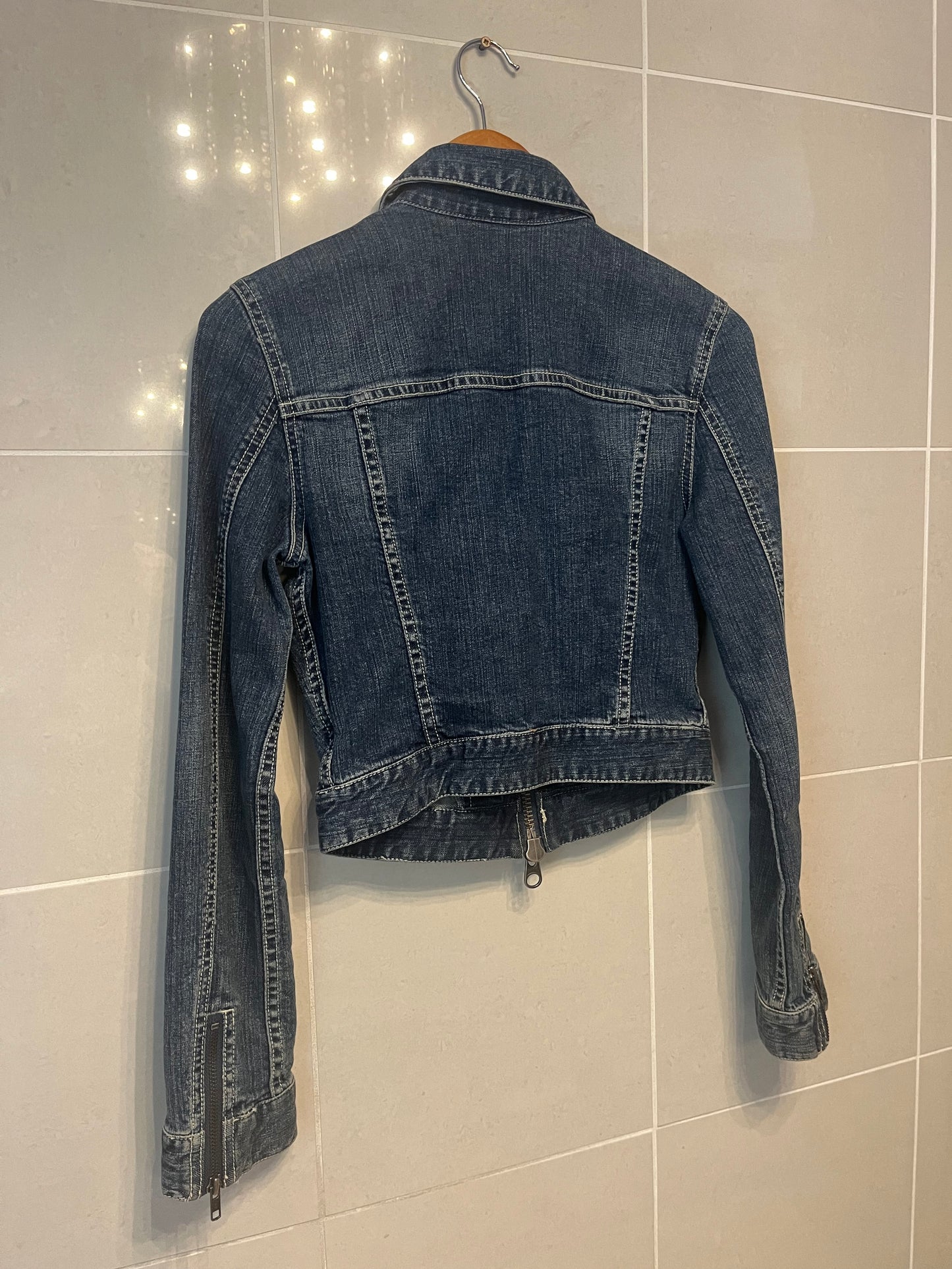 Y2K Denim Trucker Jacket