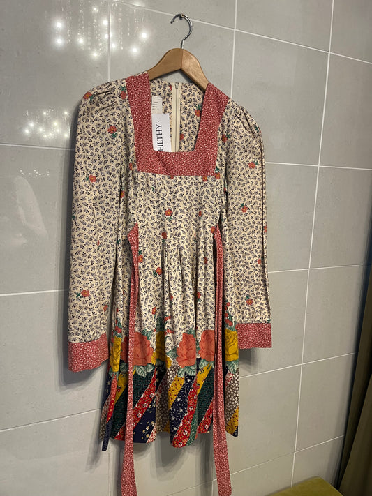 Cotton 70s Prairie Dress