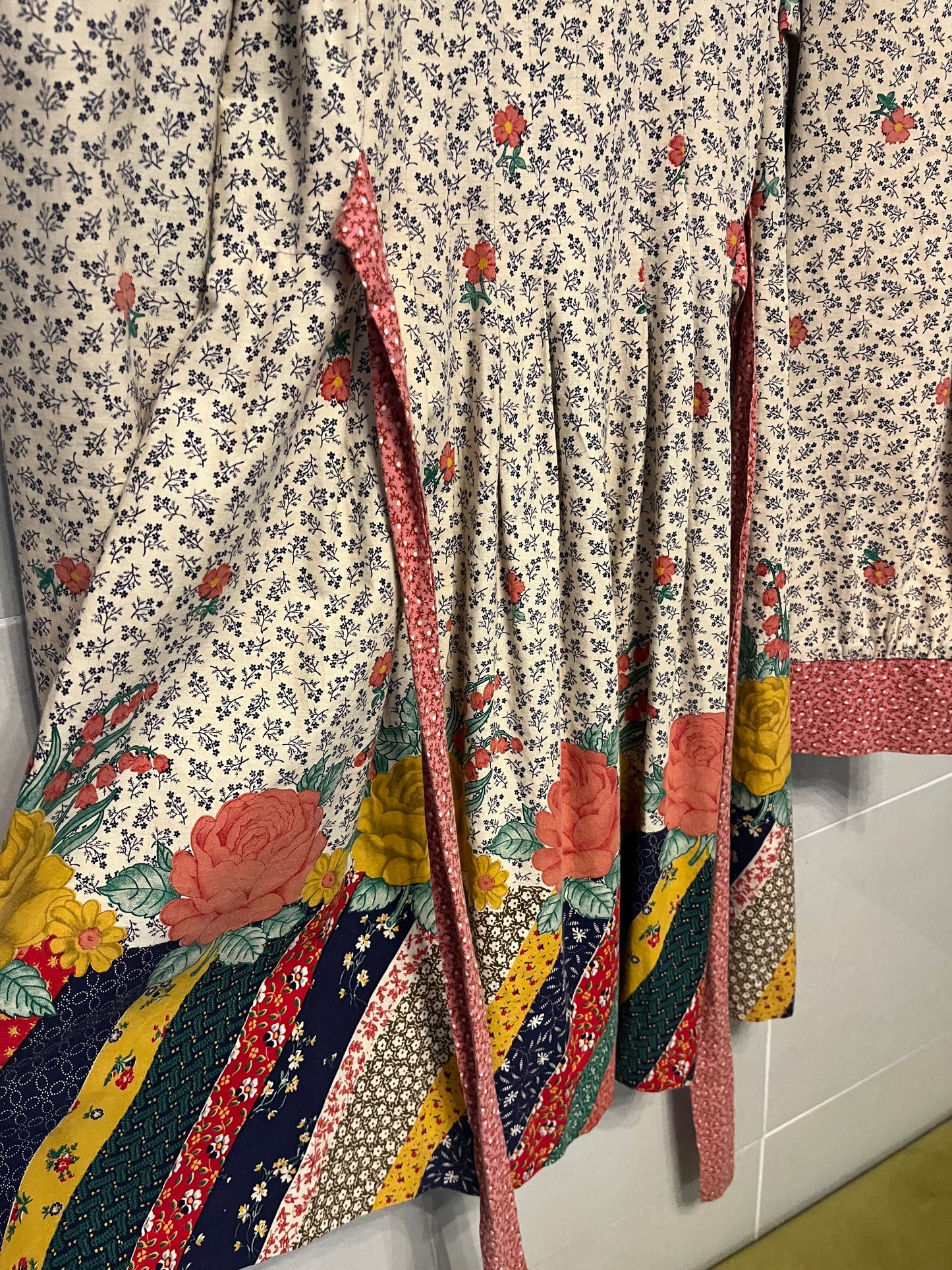 Cotton 70s Prairie Dress