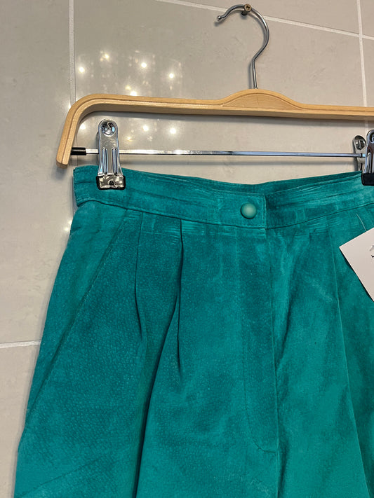 80s Danier Leather Suede Shorts