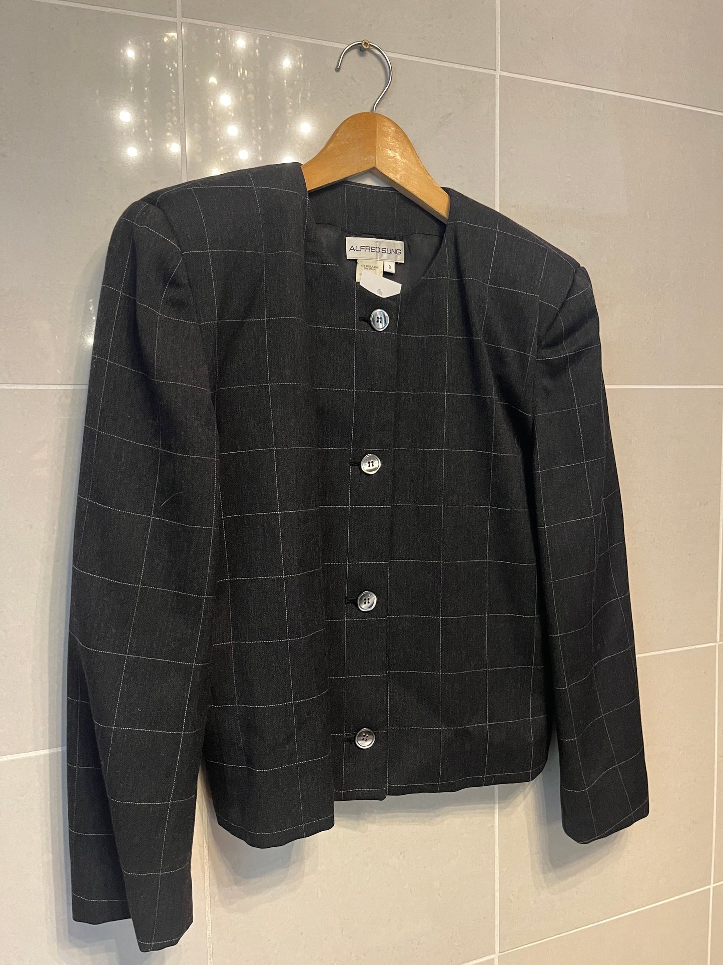 Alfred Sung Wool Blazer
