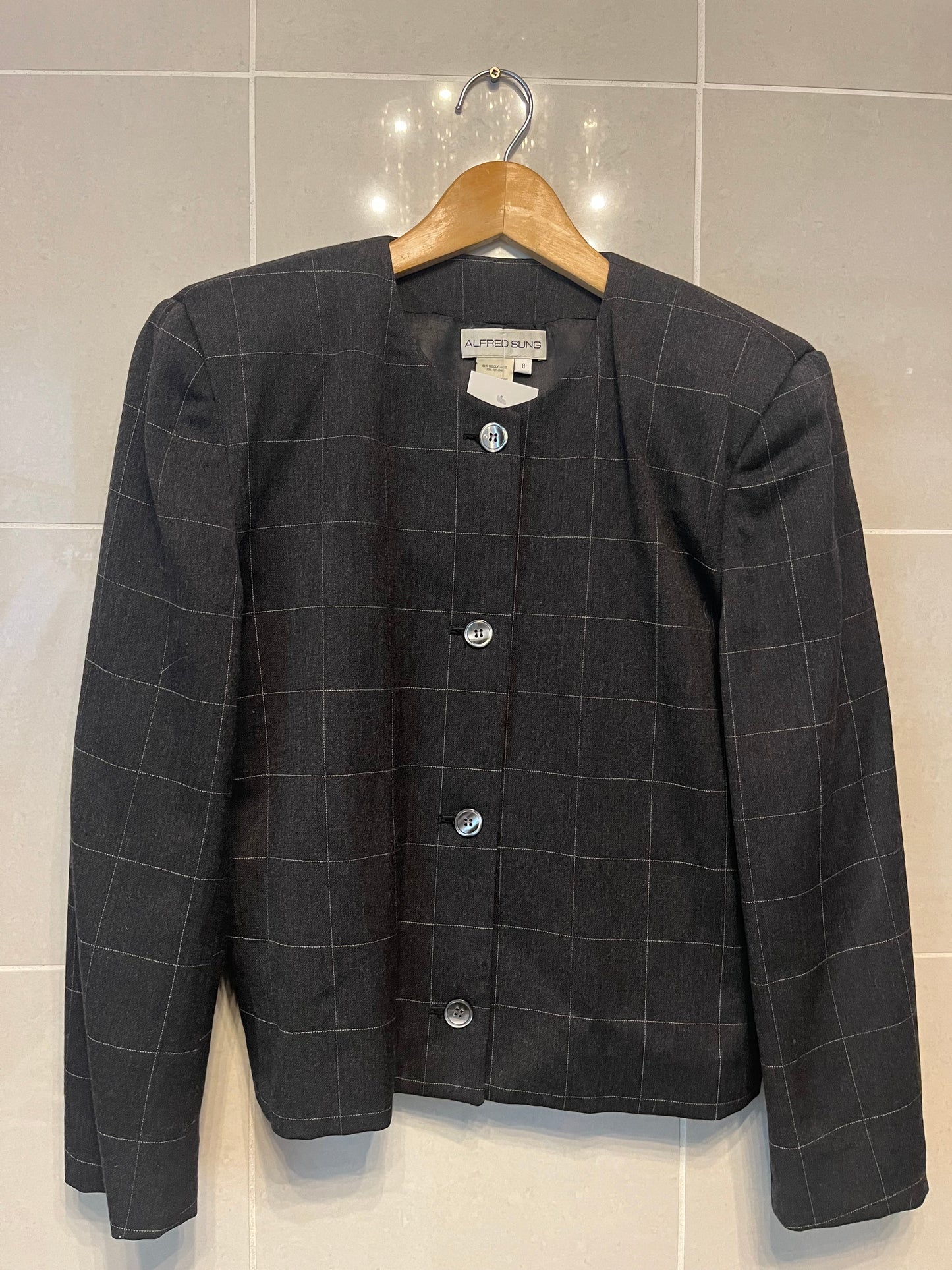 Alfred Sung Wool Blazer