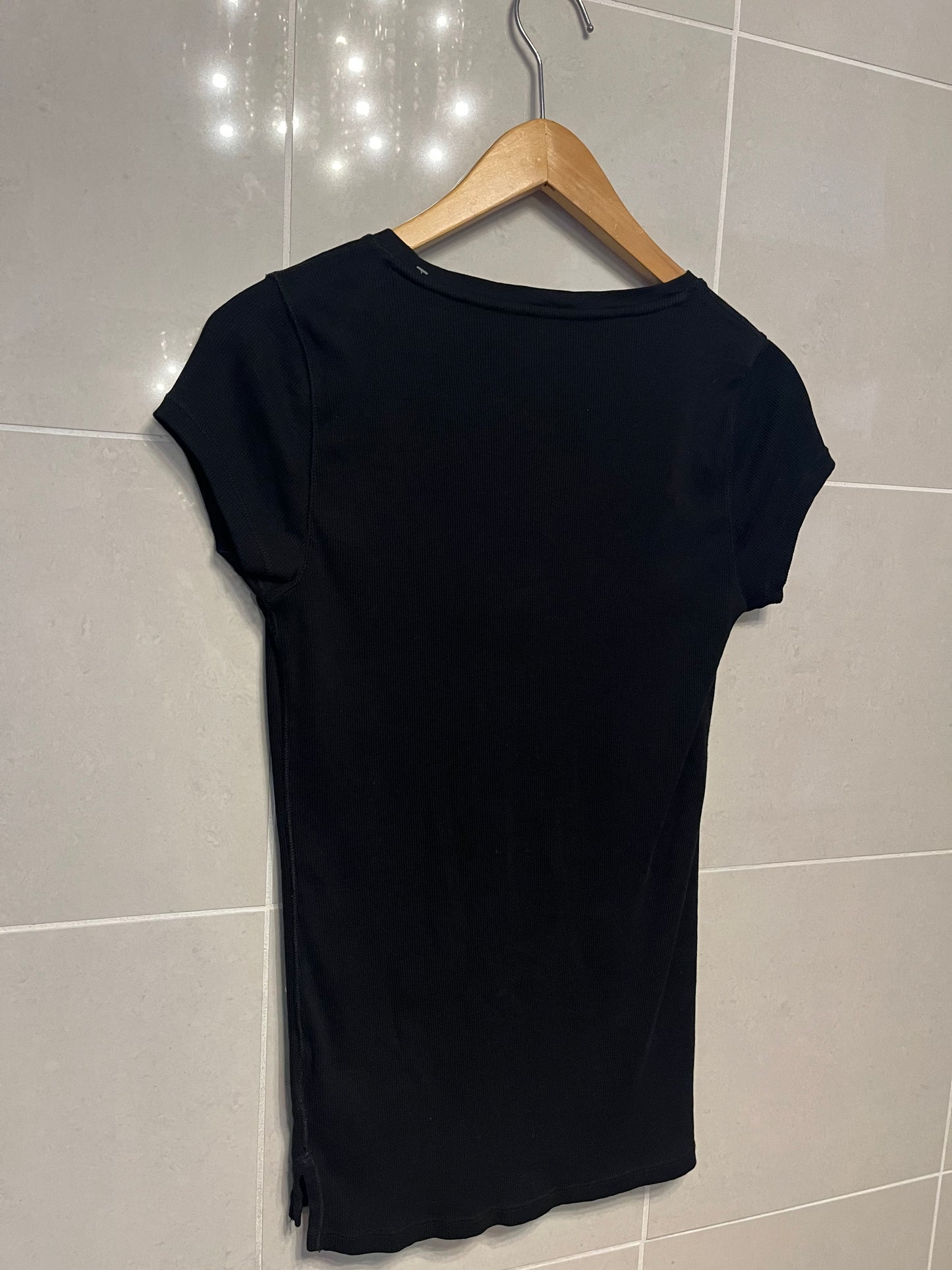 Ralph Lauren Ribbed Cotton Tee
