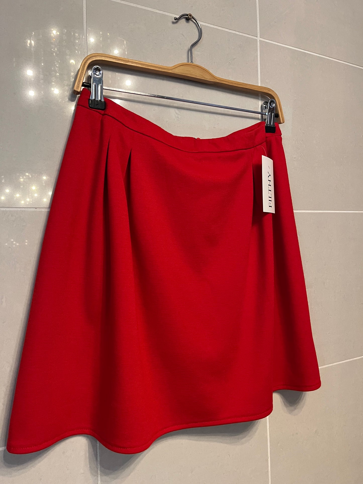 Jacob Knit Jersey A-Line Mini Skirt