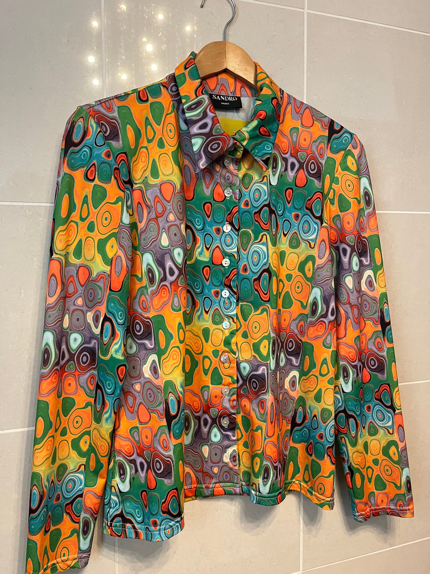 Sandro Psychedelic Shirt