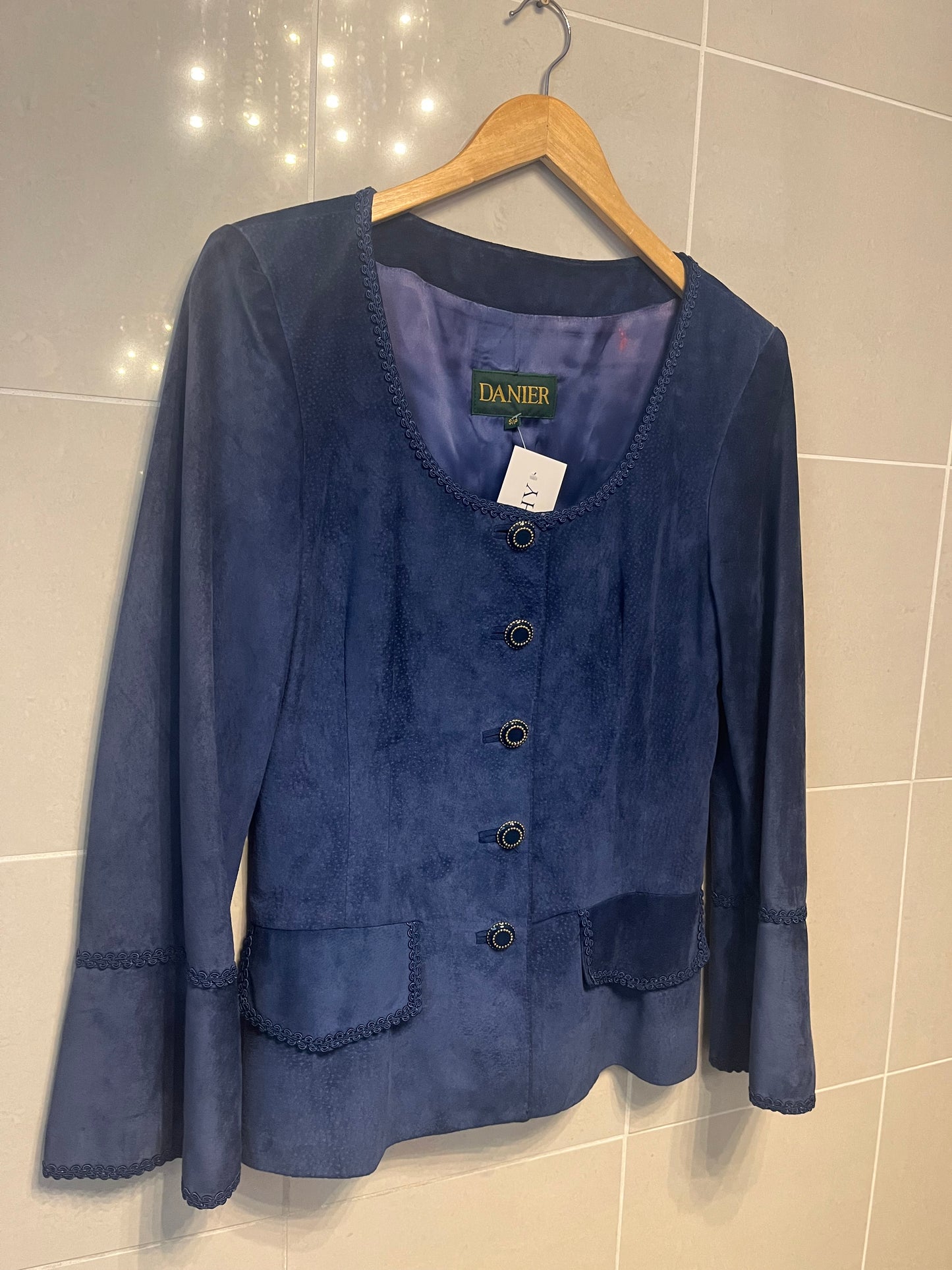 1980s Danier Leather Suede Jacket