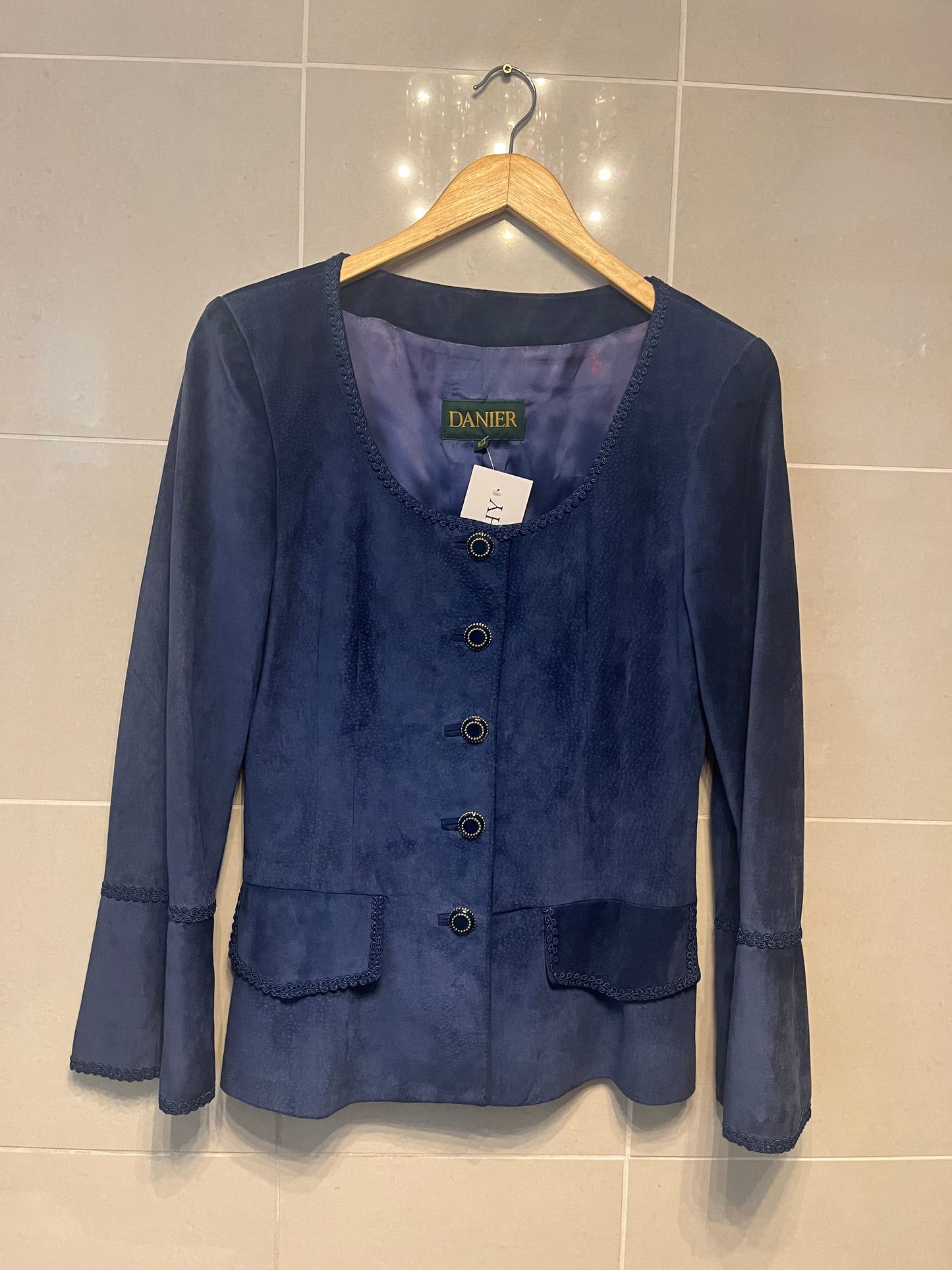 1980s Danier Leather Suede Jacket