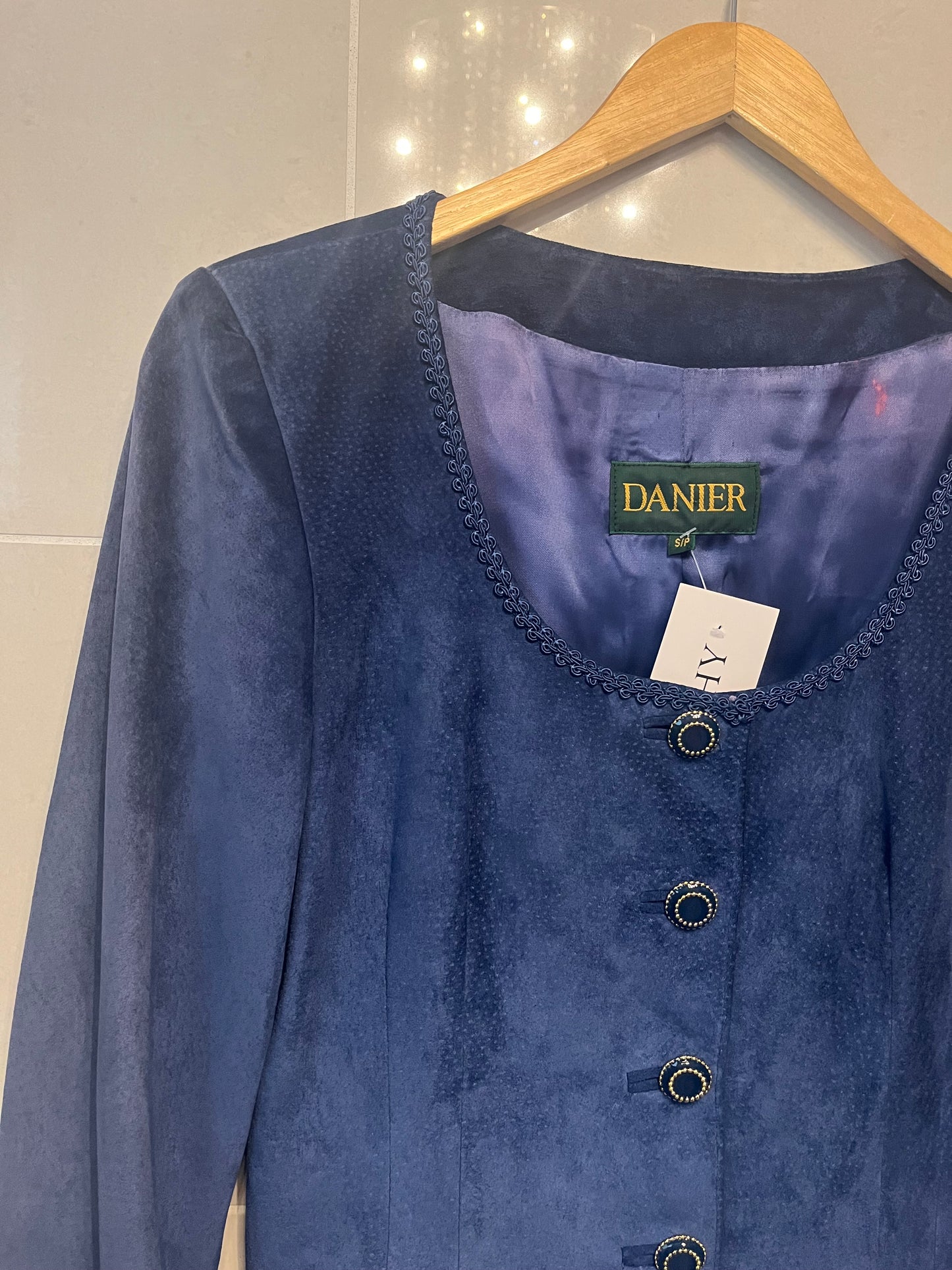 1980s Danier Leather Suede Jacket