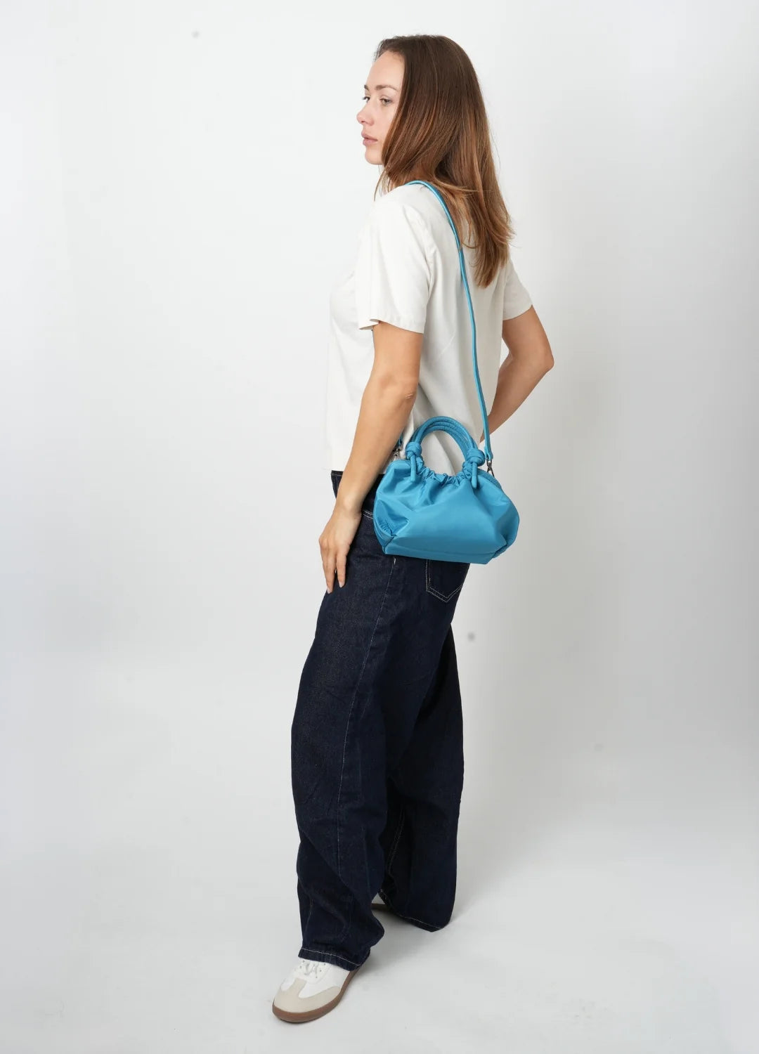 Hvisk JOLLY MATTE TWILL - Teal Blue