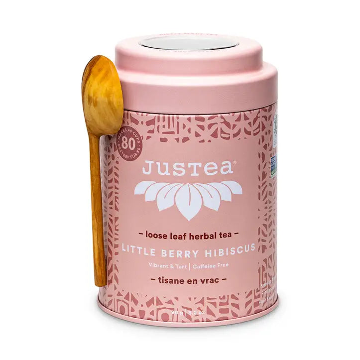 Justea Little Berry Hibiscus Loose Leaf Tea