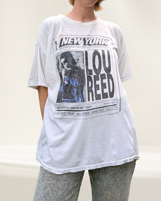Lou Reed 1989 Tour Tee