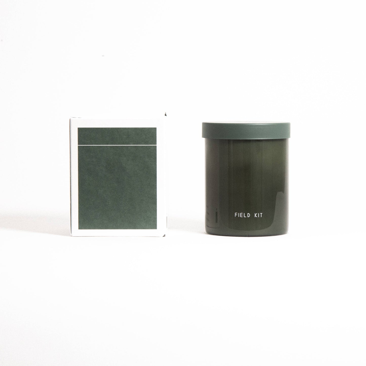 Field Kit - The Explorer - Bergamot + Ginger - 8oz Glass Candle