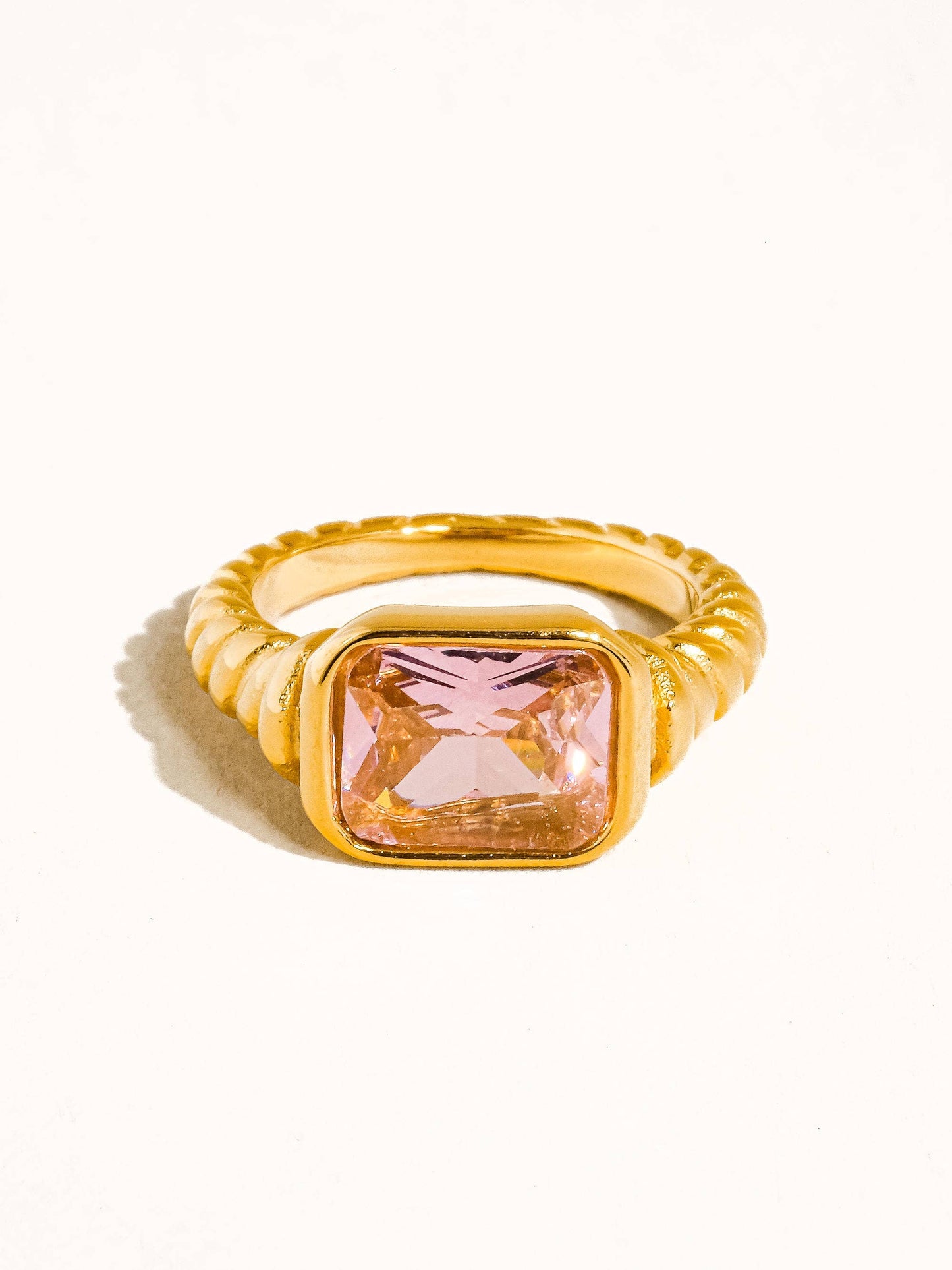 Flânerie by MAIQ - Laverne 18K Gold Non-Tarnish CZ Cocktail Ring