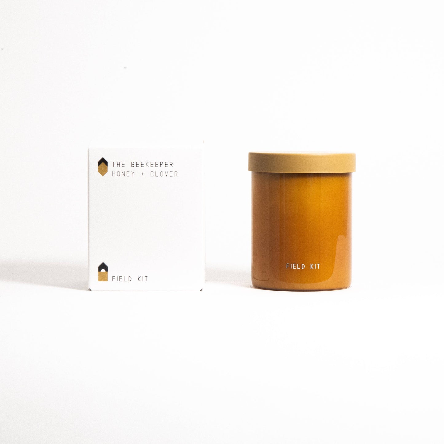 Field Kit - The Beekeeper - Honey + Clover - 8oz Glass Candle