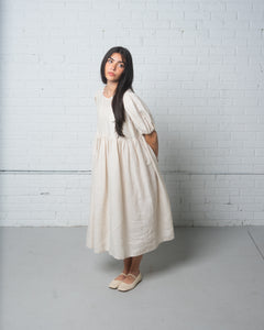 BABY BE GOOD Linen Babydoll Dress
