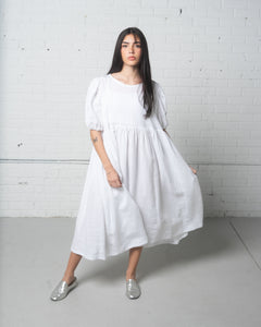 BABY BE GOOD Linen Babydoll Dress