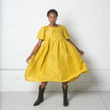 BABY BE GOOD Linen Babydoll Dress