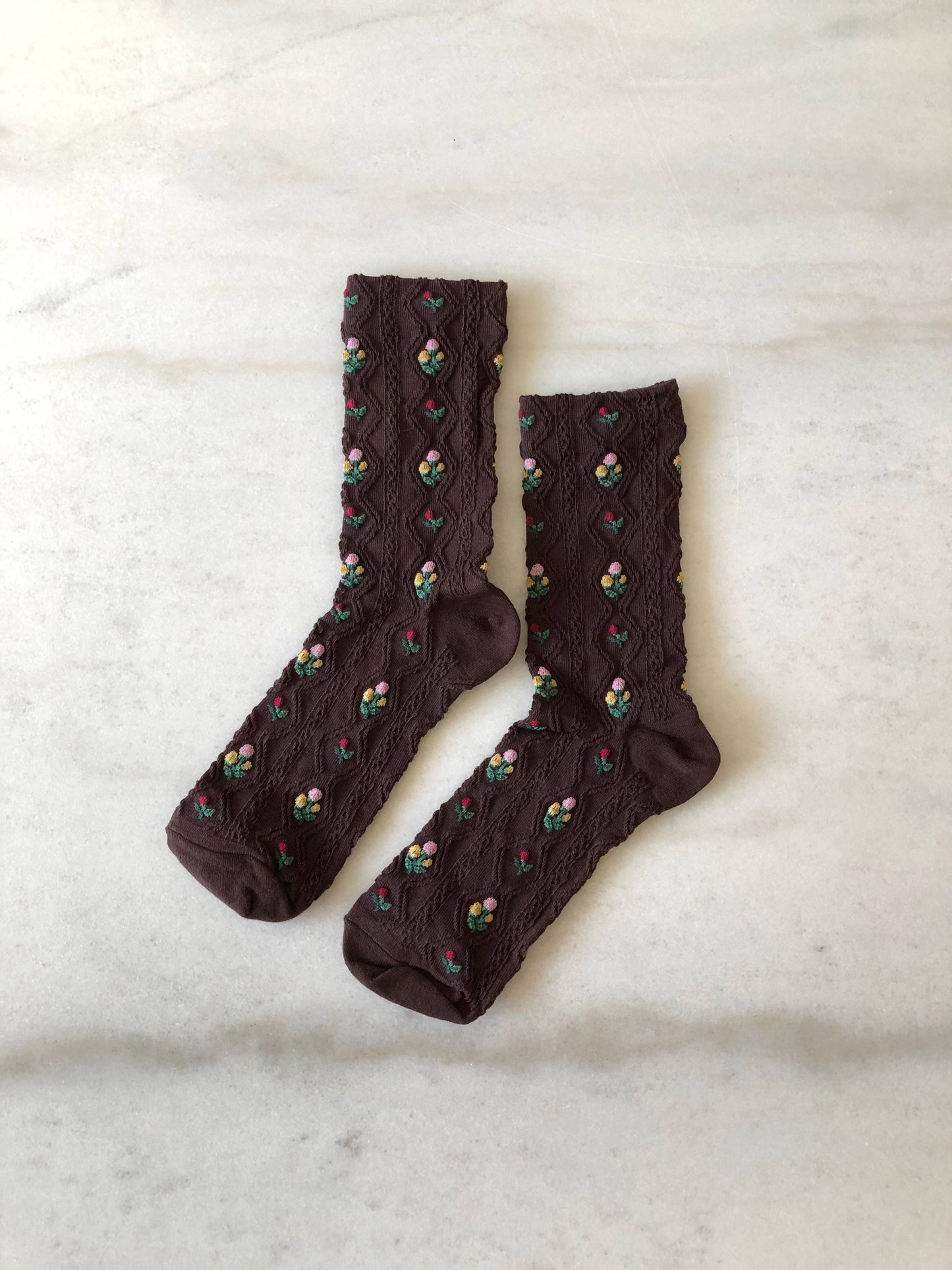 Billy Bamboo - ROSE GARDEN SOCKS