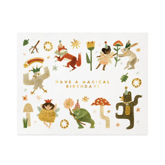 Halfpenny Postage - Whimsical Birthday