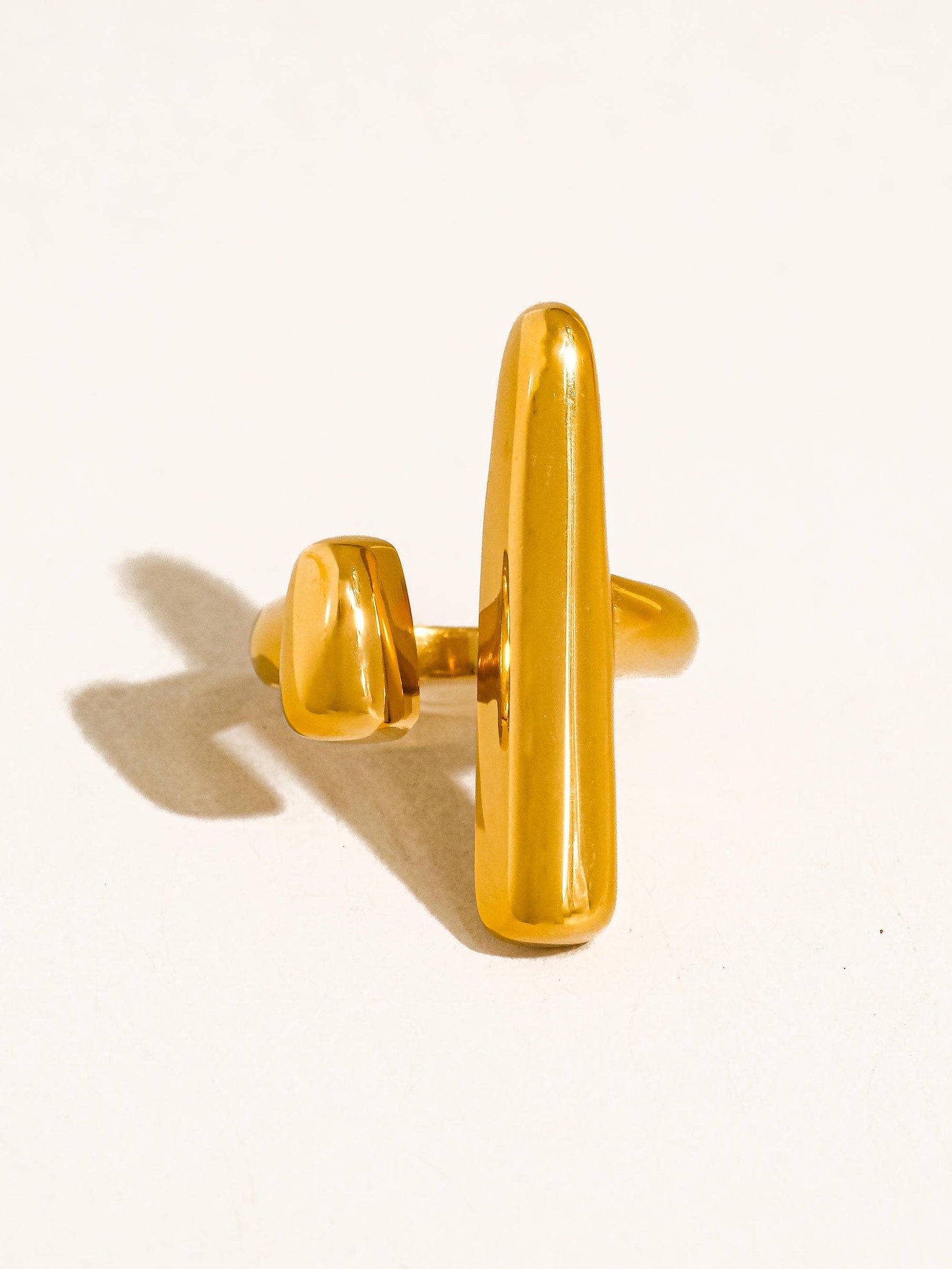Flânerie by MAIQ - 18K Gold Non-Tarnish Statement Rings