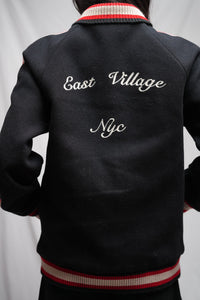 Men's 80's/90's East Village New York City Wool Bomber Varsity Jacket