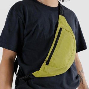 Baggu crescent fanny lemongrass