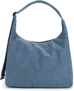 Baggu Nylon Shoulder Bag / Digital Denim