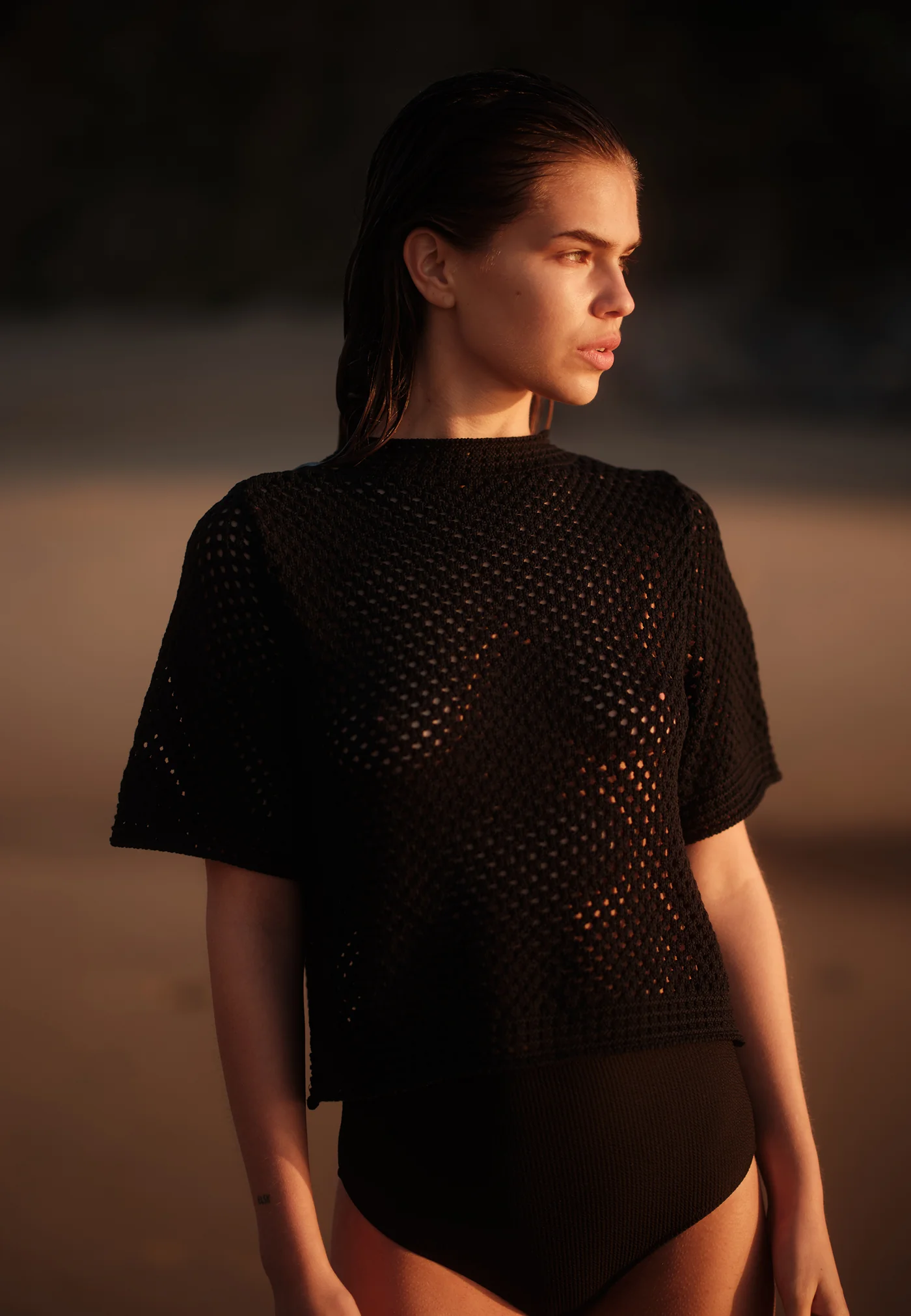 Minimum LILY CROCHET T-SHIRT 4119