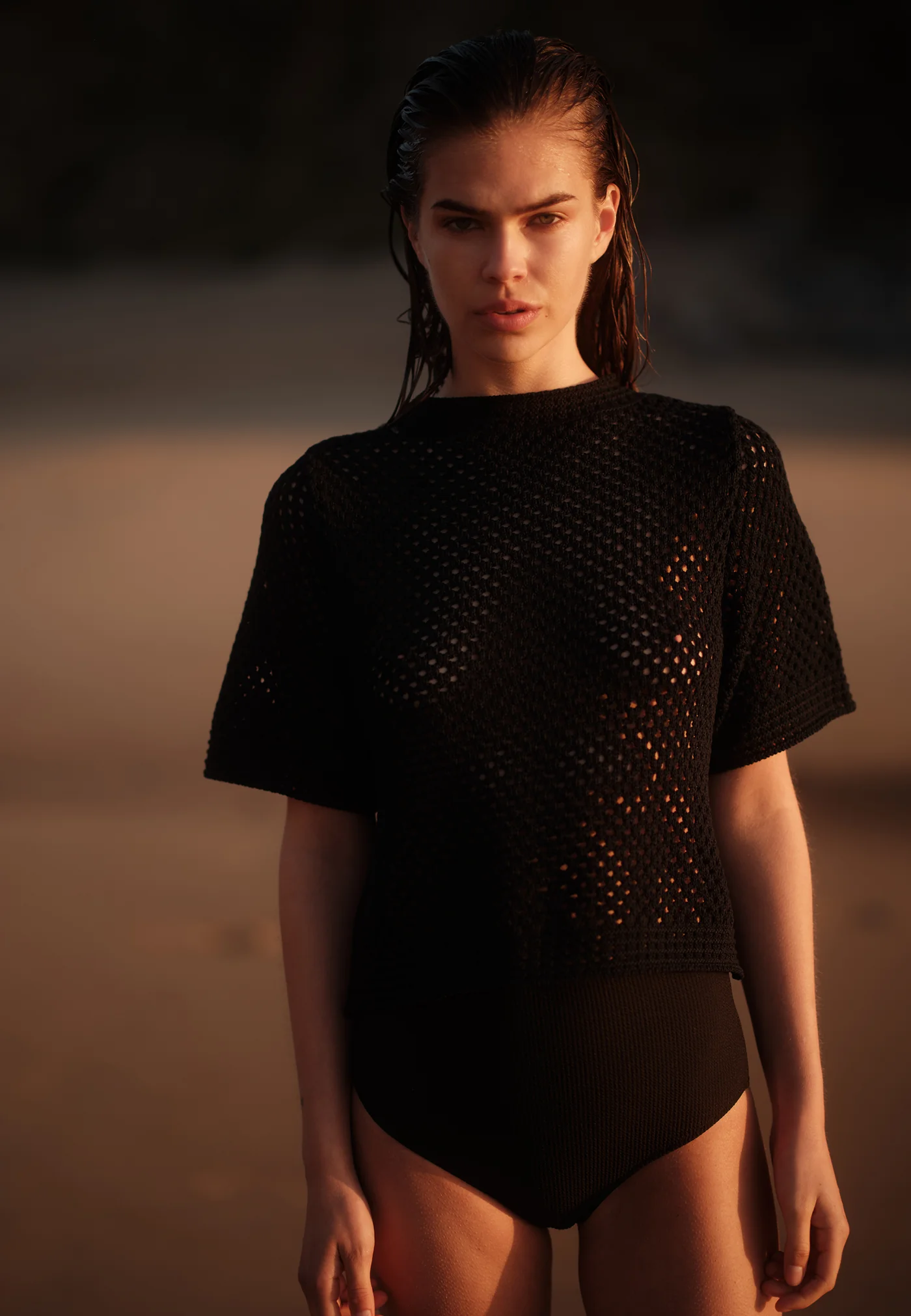 Minimum LILY CROCHET T-SHIRT 4119