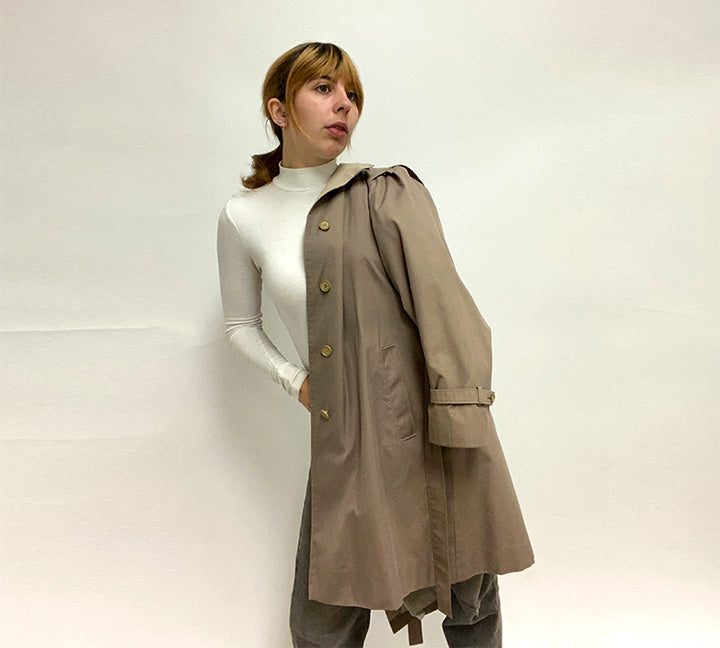 1980's London Fog Trench Coat