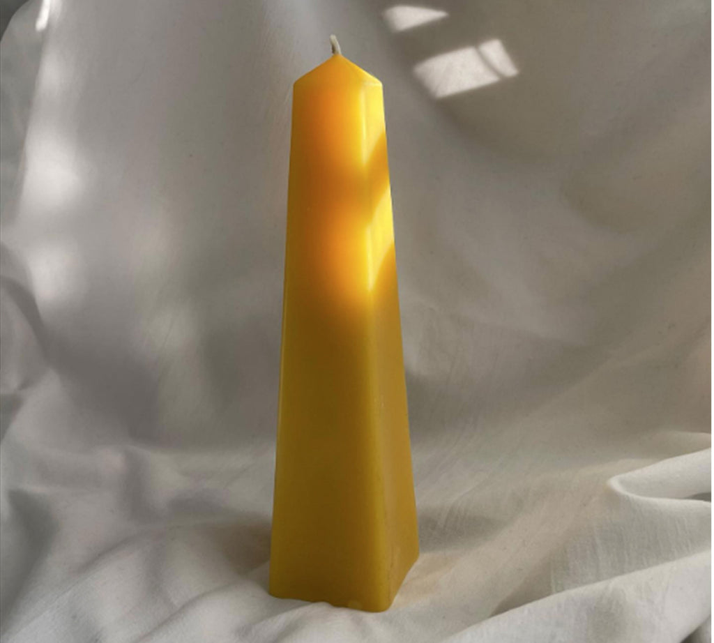 UMI Obi Pyramid Beeswax Candle