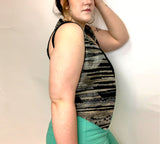 90s Patterned Vest