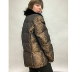 Cheetah Puffer Coat