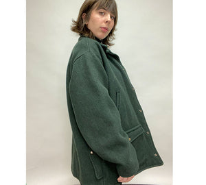 Reversible Wool Hunting Coat