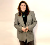 Vintage 1980s Wool Blazer