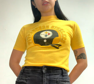 80s Pittsburg Steelers Single Stitch Tee